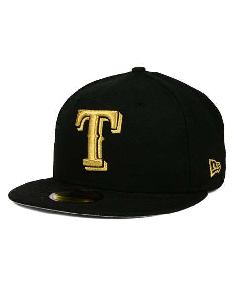 rangers gold hat|all black texas rangers hat.